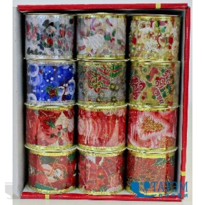 Лента декор подарочная, 63 мм, 