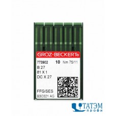 Игла B 27 (DCx27) FFG/SES №080 GrozBeckert