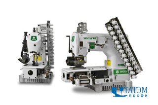 12-ти игольная швейная машина цепного стежка Zoje ZJ1414-100-403-601-616-12064 (комплект)
