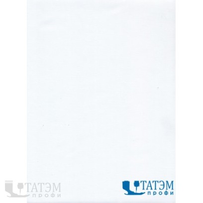 Ткань CVC Стрейч, 160 г/м2, белый (арт. №0) шир. 150 см