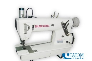 Двухигольная швейная машина цепного стежка Golden Wheel CS-5942T (комплект)
