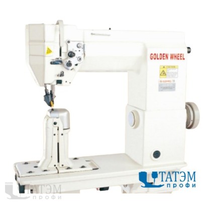 Golden Wheel CS-8369MHR Одноигольная швейная колонковая машина (комплект)
