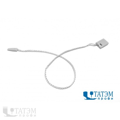 Пломба-этикеткодержатель 9 см, св. серая, упак. 1000 шт