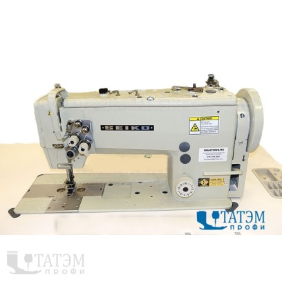 Seiko LSW-28BLK Двухигольная швейная машина челночного стежка (комплект)
