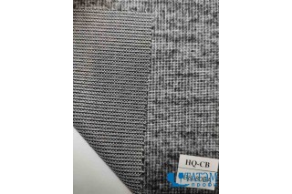 Дублерин FB8080BA, 80 г/м2, тканый клеевой 50%ПЭ+50%вискоза, черный, КНР