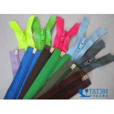 Молния спираль Т-5, 55 см, цветная, 17,5 г/м, КНР