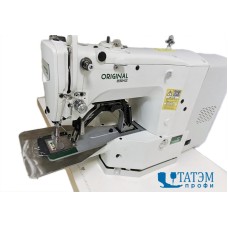 Закрепочная швейная машина ORIGINAL OE-1900A-6050 (комплект) (с оснасткой для вертикальной закрепки)