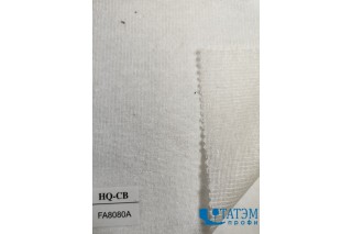 Дублерин FA8080A, 80 г/м2, тканый клеевой 50%ПЭ+50%вискоза, белый, КНР