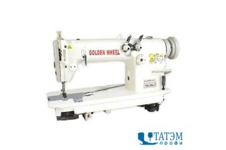 Двухигольная швейная машина цепного стежка Golden Wheel CS-5912DY (комплект)
