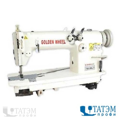 Golden Wheel CS-5912DY двухигольная швейная машина цепного стежка (комплект)
