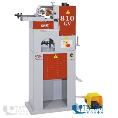 OMAC 810 GV Машина для подрезки (триммер) и округления кромок ремней, Италия