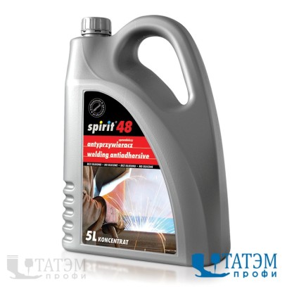 SPIRIT 48 - Смазка без силикона для сварочныx работ, концентрат, 5 л, Италия