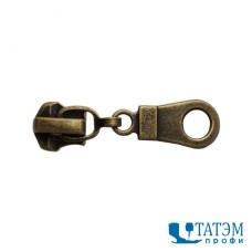 Бегунок для металла Т-5, №5310, антик, упак. 100 шт