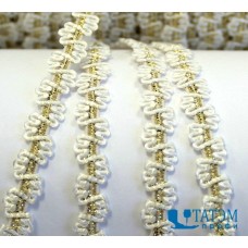 Резинка бельевая декоративная с люрексом 