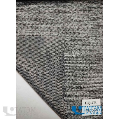 Дублерин F8070BA, 70 г/м2, тканый клеевой 50%ПЭ+50%вискоза, черный, КНР