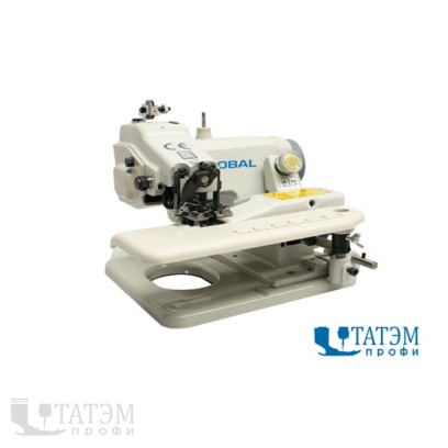 Global BM9210 Одноигольная швейная машина потайного стежка (комплект)
