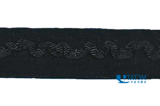 Резинка бельевая 15 мм, арт. 3003-15, черный, уп. 100 м