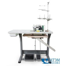 4-х ниточный оверлок Zoje B9500-13/02 (комплект с утопл немецким столом)