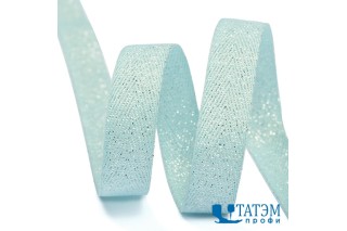 Лента киперная металлизированная 10 мм полиэстер, арт. TBYT03, цв.S543 синий уп. 22,85 м