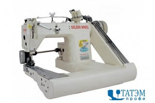 Двухигольная швейная машина цепного стежка Golden Wheel CS-4320-PR2 (комплект)
