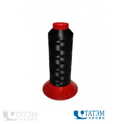 Нитки № 200, Polyart, 5000 м, Ozen Iplik, Турция, ​черные
