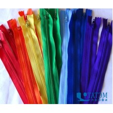 Молния спираль Т-5 н/р, 30 см, цветная, КНР