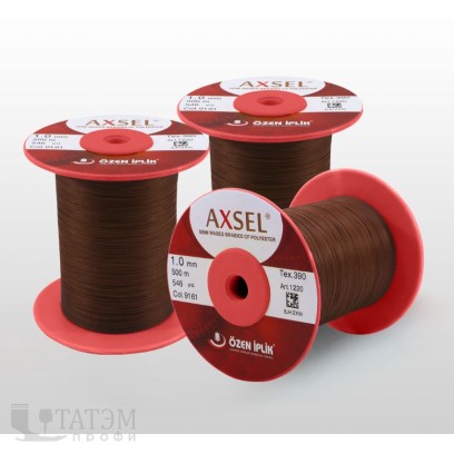 Нитки AXSEL 1,0 мм, цветные, 500 м, Ozen Iplik, Турция