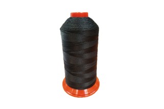 Нитки Polyart WR 020 (1500 м) водонепроницаемая, Ozen Iplik, Турция, черные