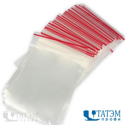 Пакет п/эт. zip-lock 100 х 150 мм, упак 100 шт, КНР