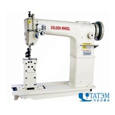 Двухигольная швейная колонковая машина Golden Wheel CS-820 (комплект)
