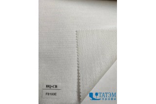 Дублерин F8100E, 100 г/м2, тканый клеевой 50%ПЭ+50%вискоза, белый, КНР