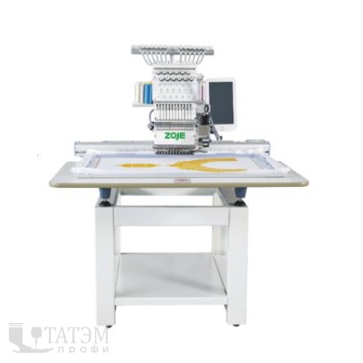 ZOJE ZJ-1201 (500x800) Вышивальная одноголовочная 12-игольная машина (комплект)