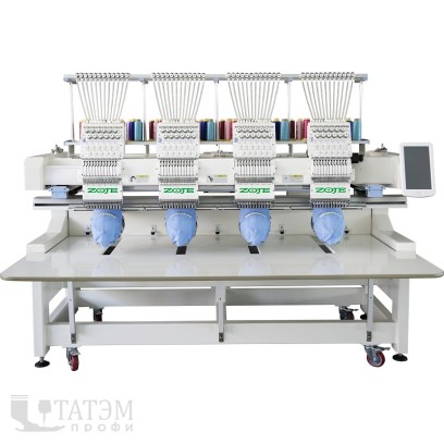 ZOJE ZJ-1204HC (400x500) Вышивальная четырехголовочная машина (комплект)