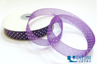 Лента декор. капроновая с рис.