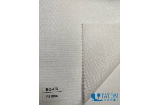 Дублерин F8100A, 100 г/м2, тканый клеевой 50%ПЭ+50%вискоза, белый, КНР