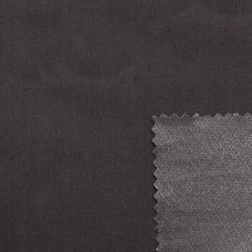 Дублерин сорочечный Profi 105 г/м2, CPПленочное покрытие, 100% хлопок, шир. 112 см, черный