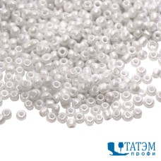 Бисер 12/0 мелкий (450 г) непрозр. блестящий цветной