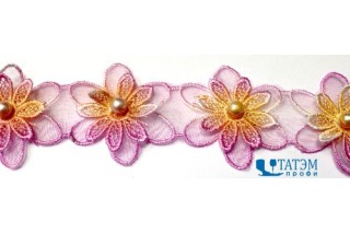 Лента декор. гипюр 