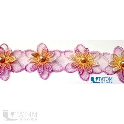Лента декор. гипюр 