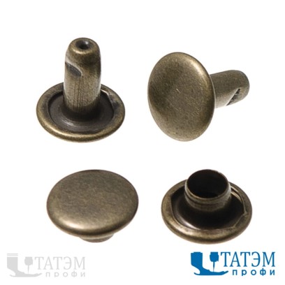 Хольнитен 12 мм, 2-сторон. (оксид, никель, черный никель) 1000 шт, Турция