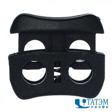 Фиксатор 107-Х ПП черный (упак. 250 шт) 5 мм