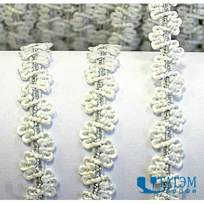 Резинка бельевая декоративная с люрексом 