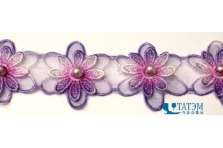 Лента декор. гипюр 
