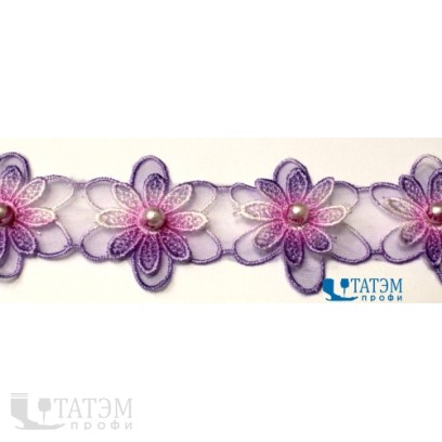 Лента декор. гипюр 