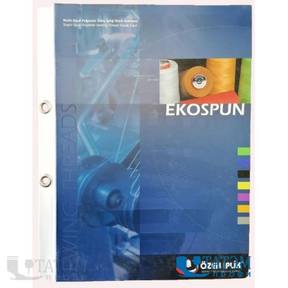 Карта цветов ниток Ekospun (Ozen Iplik, Турция)