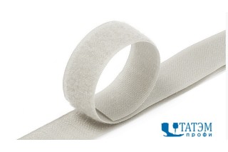 Лента петельная арт. 3С424 50 мм, белая, (25 м), РБ