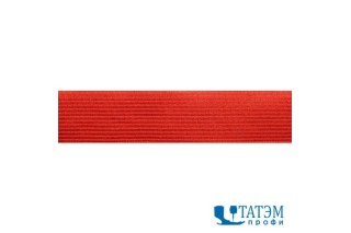 Тесьма окантовочная 32 мм, 3,9 г/м, красный (115), 100 м