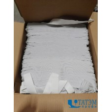 Резинка 40 мм, вязаная, короб 600 м, белая