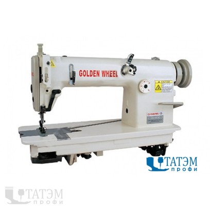 Golden Wheel CS-5911DY одноигольная швейная машина цепного стежка (комплект)
