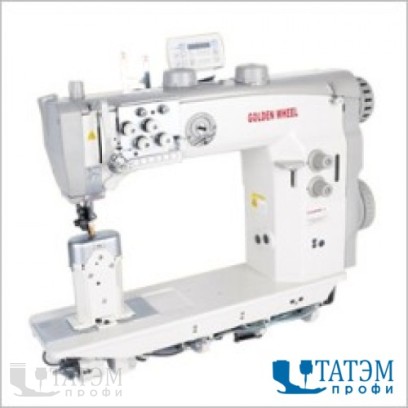 Golden Wheel CST-8860MBFT двухигольная швейная колонковая машина (комплект)